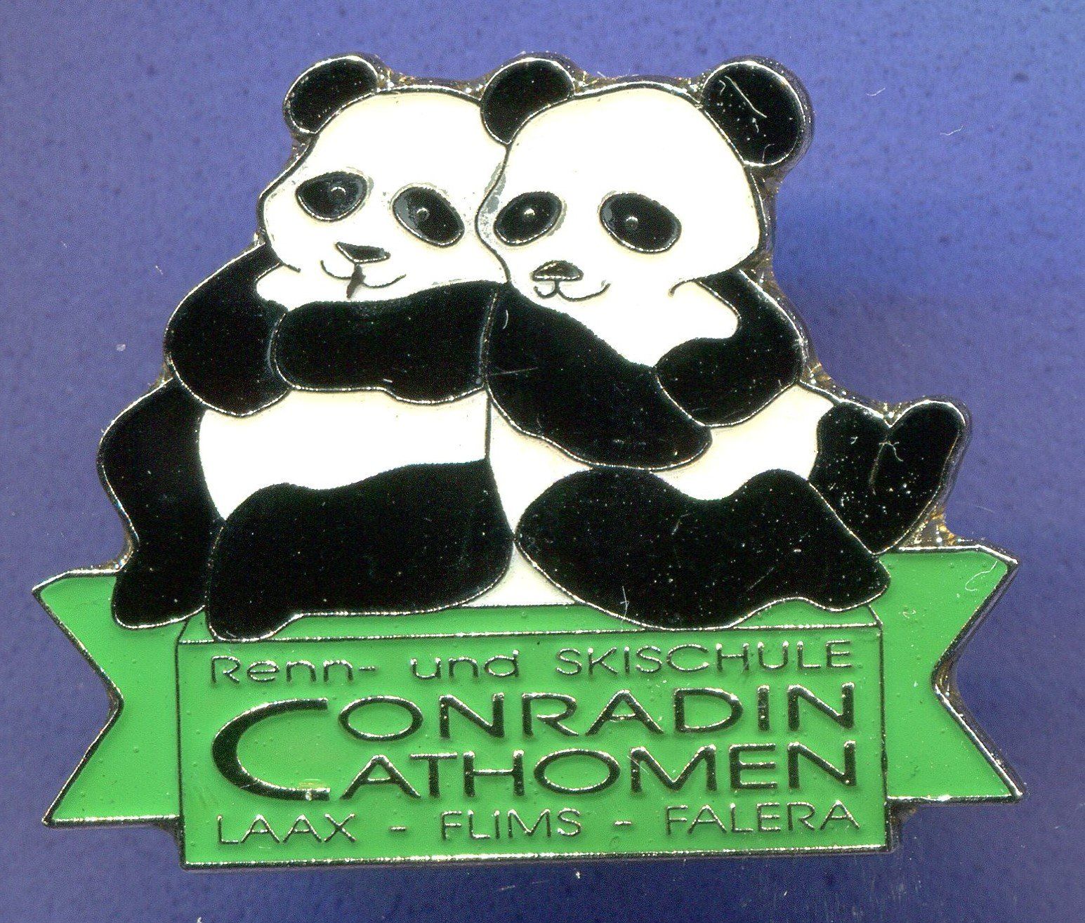 Placchette & Badge: PANDA  Conradin Cathomen – Usato da Winterthur venduto da Sammleroase