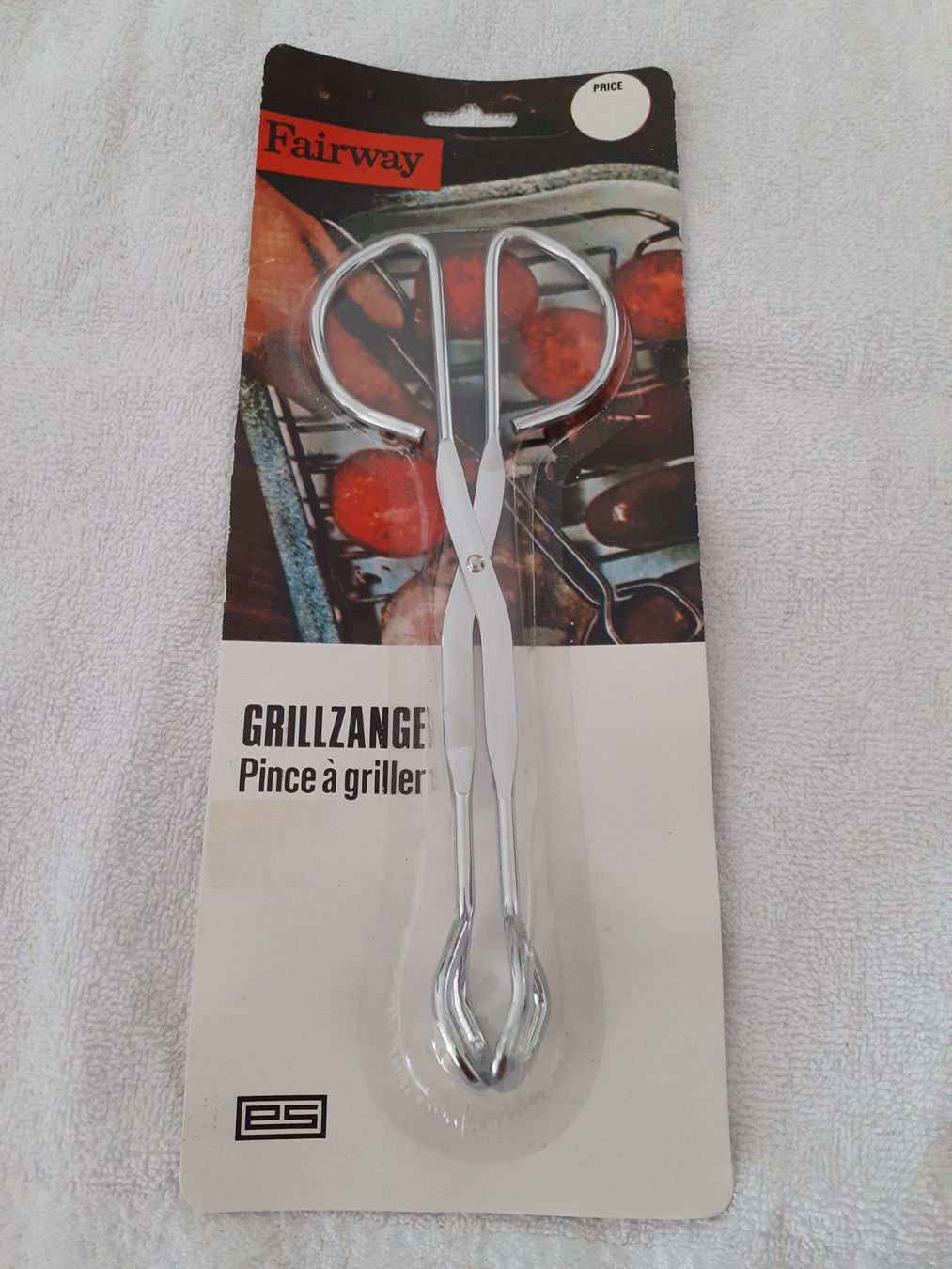 Set di posate: Grillzange neu ungeöffnet – Nuovo e nell'imballaggio originale da Yverdon venduto da DerStorchUndDieBiene