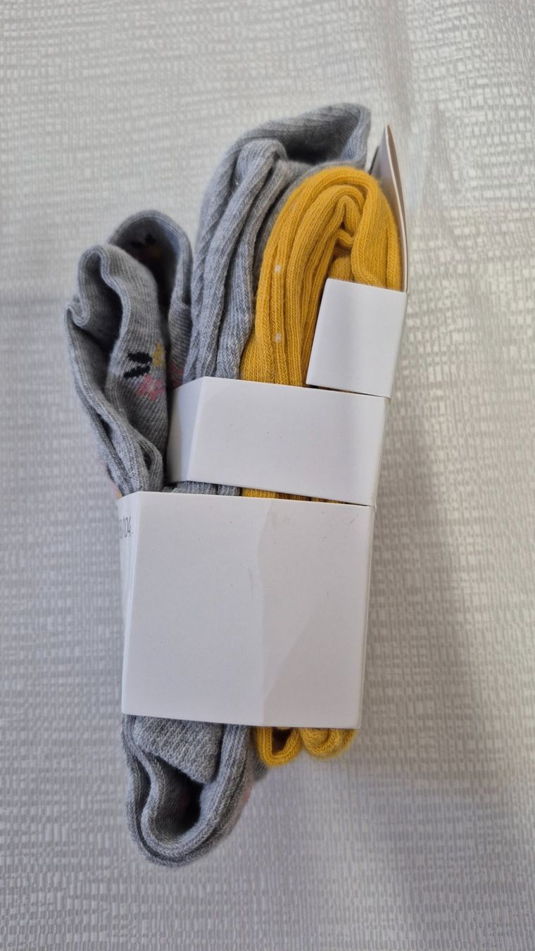 Migros Calze & Collant: 2 strumpfhose set gr 98/104 – Nuovo e nell'imballaggio originale da Villars-sur-Glâne venduto da snacks01 1