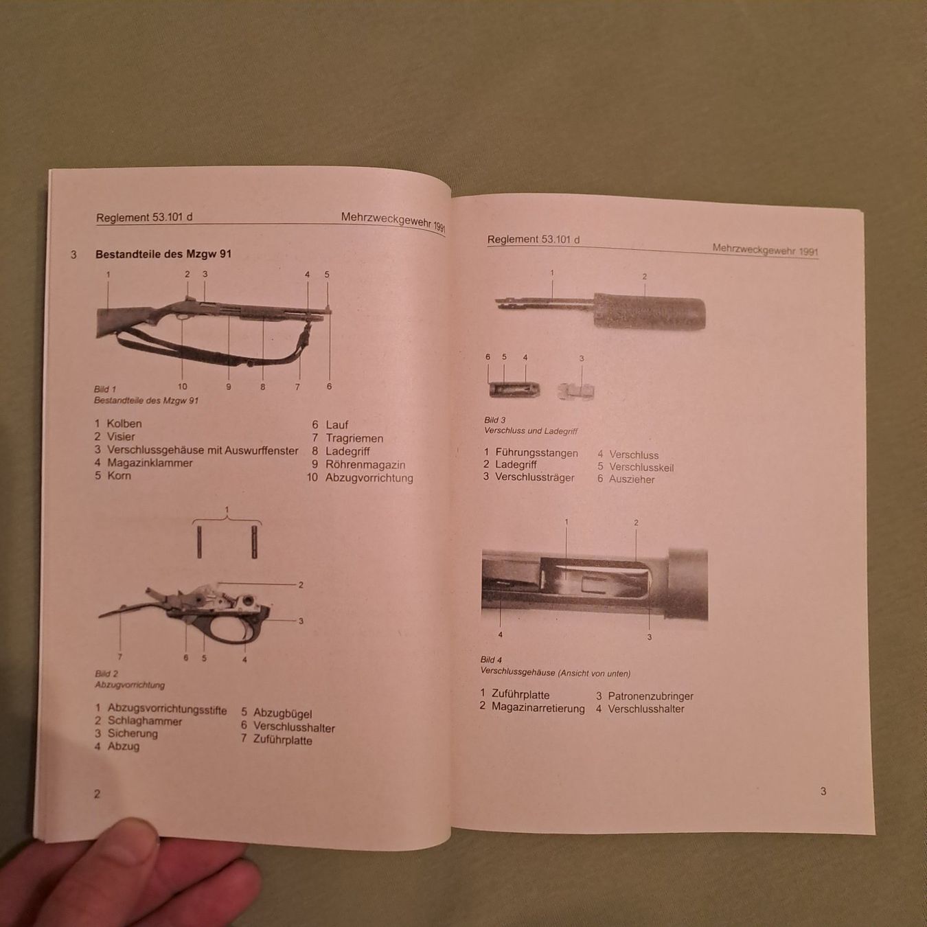 Bücher: Mehrzweckgewehr 1991 – Gebraucht aus Gipf-Oberfrick von Mig_29 1