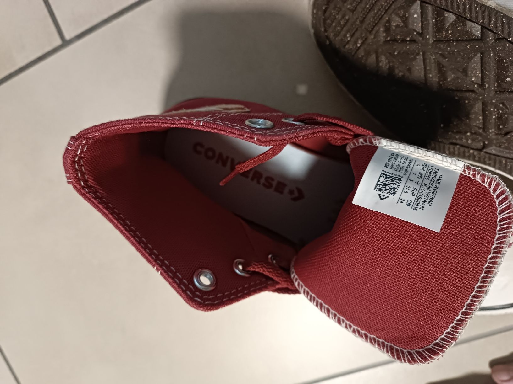Converse Scarpe da uomo: Converse All Star Alte Rosso Taglia 37 – Usato da Bellinzona venduto da JasIvo 2