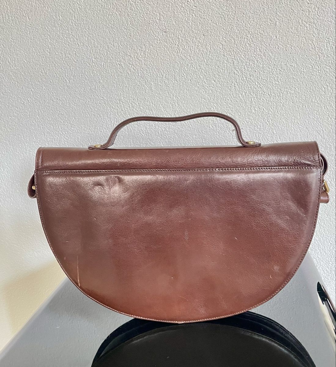 Borse da donna: Vintage Leder Handtasche  – Usato da Richterswil venduto da Prangins9 2