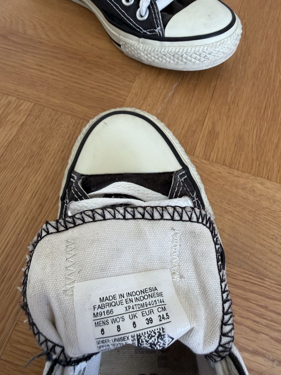 Converse Scarpe da donna: Schwarze Converse All Stars Gr. 39 – Usato da Zürich venduto da blancali 5