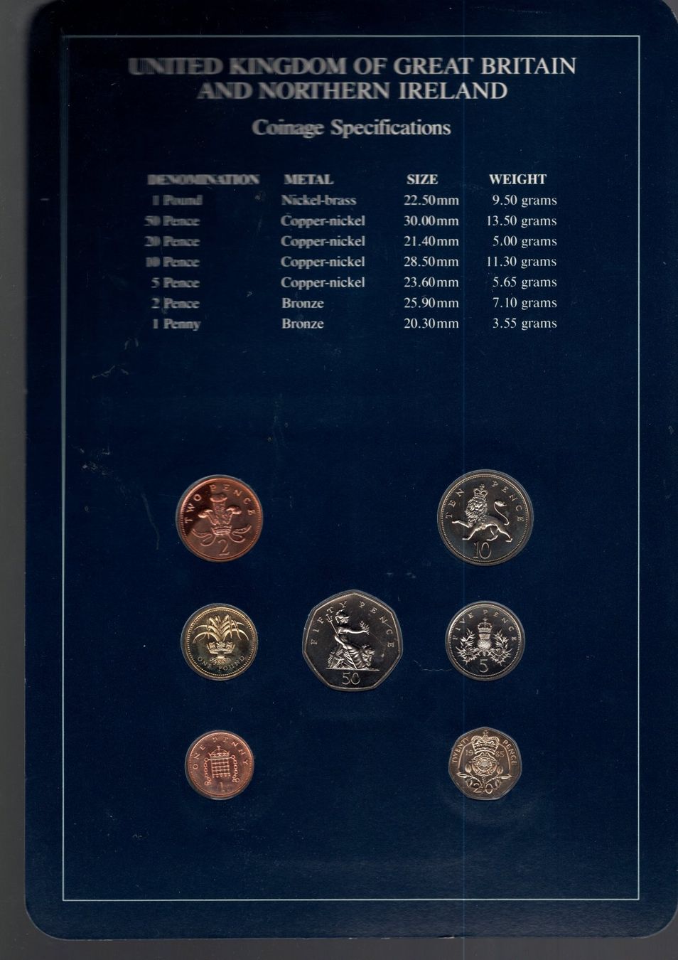 Tutti le monete: Great Britain coin set UNC – Nuovo (secondo la descrizione) da Leibstadt venduto da baroc333 1