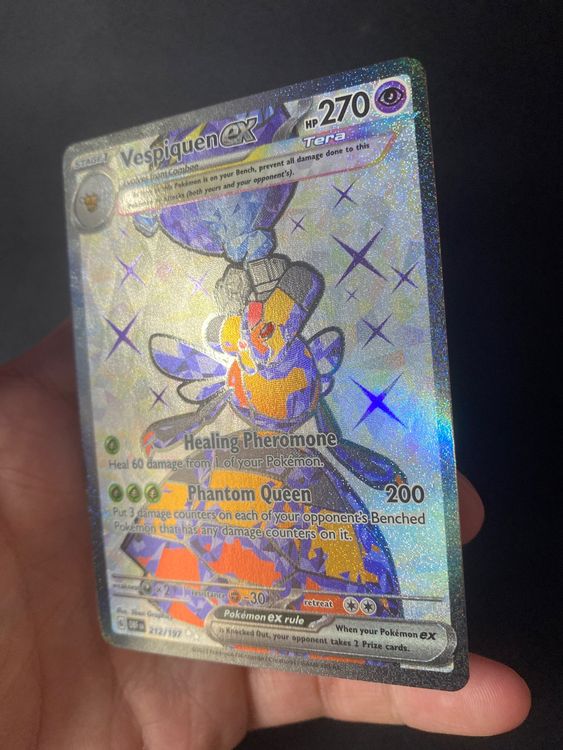 Vespiquen Ex - 096/197 Obsidian Flames Pokmon Card - Near Mint/Mint  Condition Charizard Pokemon Card