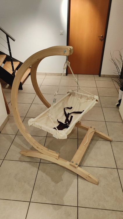 AMAZONAS Carrello Baby Hängemattengestell - Fichtenholz Gestell Bis 35kg