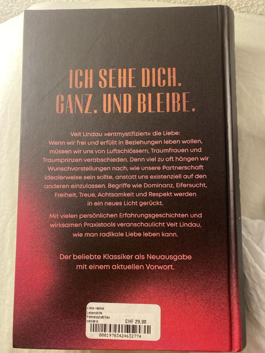Libri: Liebe Radikal – Usato da Jenaz venduto da ser_5h5w 1