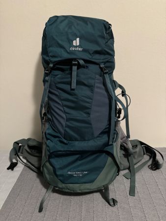 Deuter Aircontact Lite 50+10  *inkl. Cover & 2L Wasserblase*