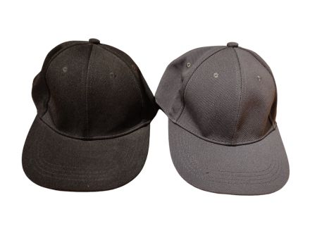 2 Stück Fullcap Basecap Schwarz Grösse S/M 55-58cm NEU