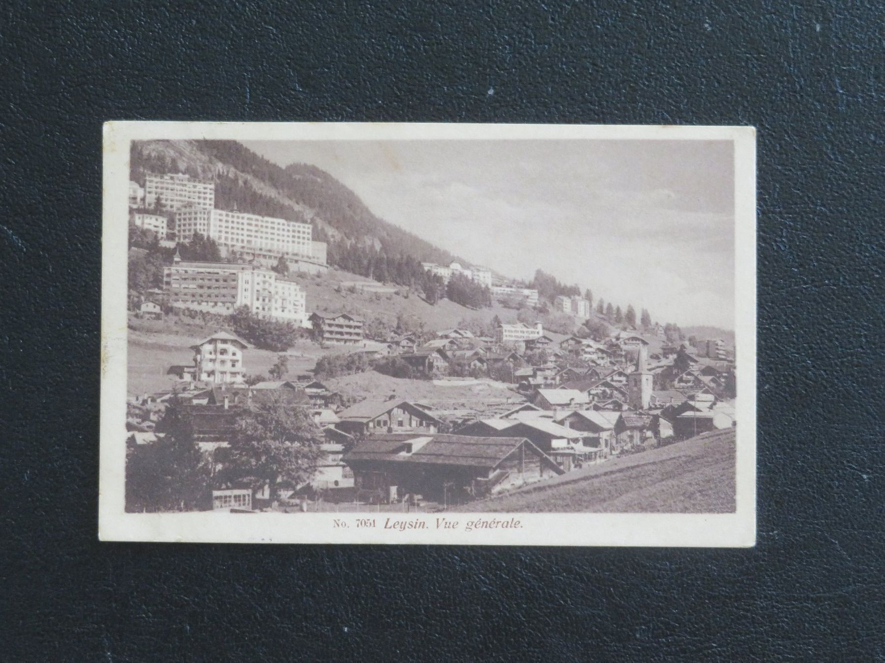 Cartoline postali: Ansichtskarte aus Leysin von 1921 – Usato da Lachen SZ venduto da peace0