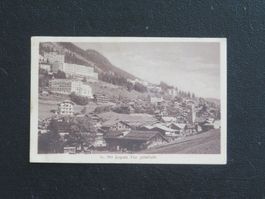 Ansichtskarte aus Leysin von 1921