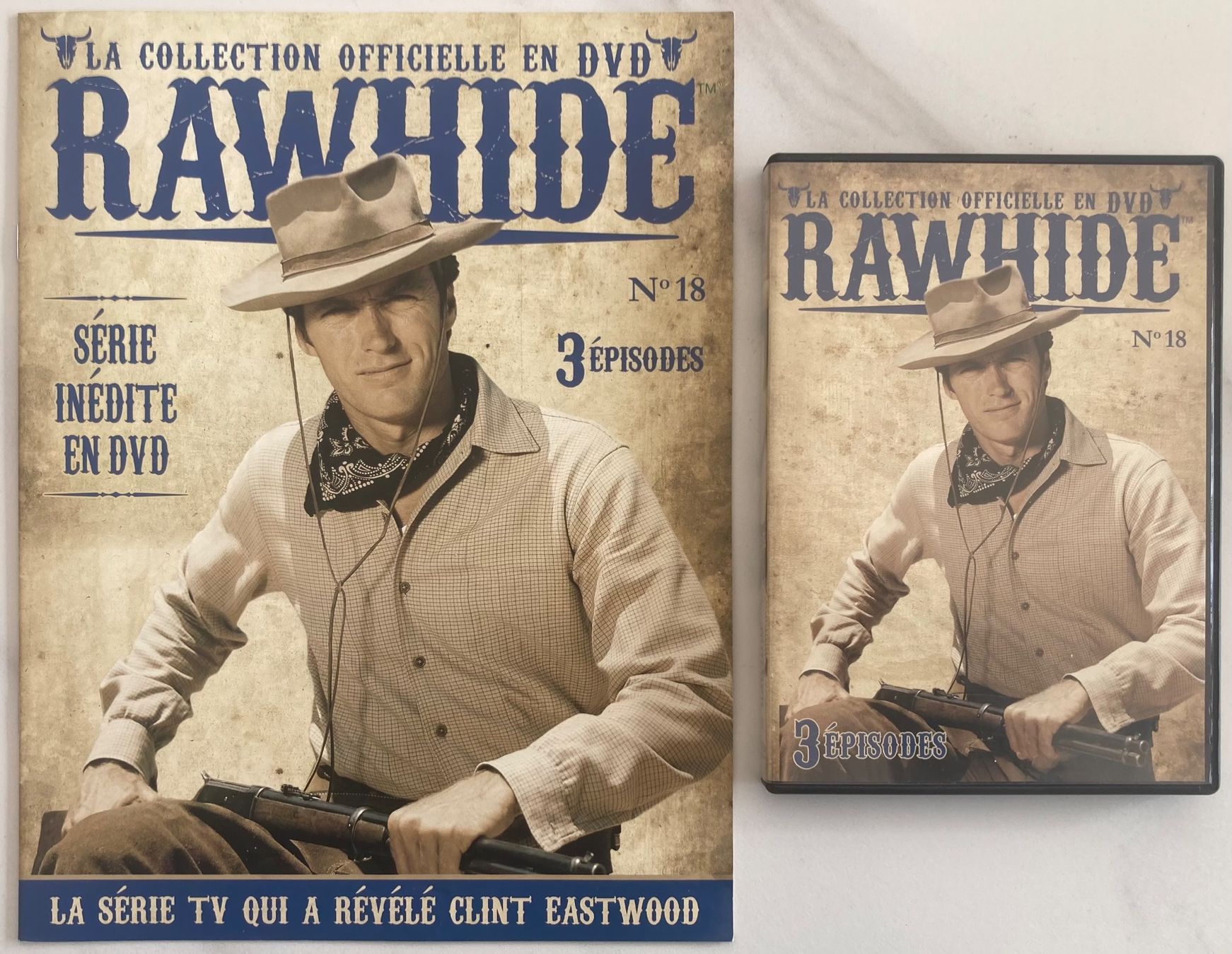 Tutti i DVDs: CLINT EASTWOOD - RAWHIDE N°18 – Usato da Poliez-Pittet venduto da Newtown-Records