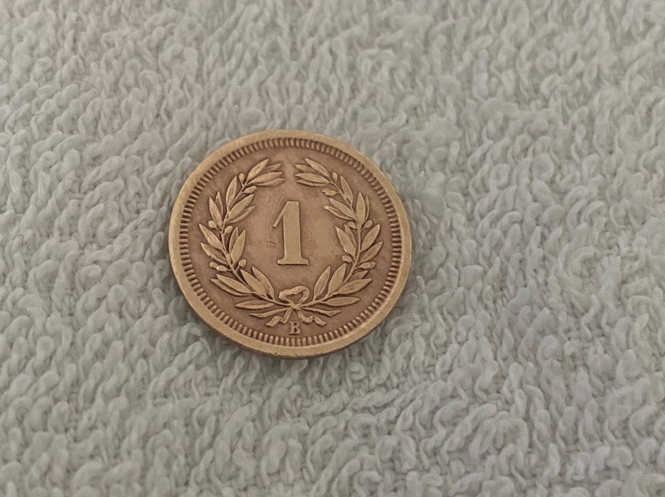 Alle Münzen: 1 centime/Rappen 1882 B – Gebraucht aus Nyon von Ilmi09 1