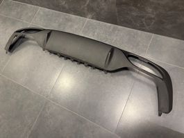 Original Mercedes Benz E43 AMG Limousine Heckdiffusor Black