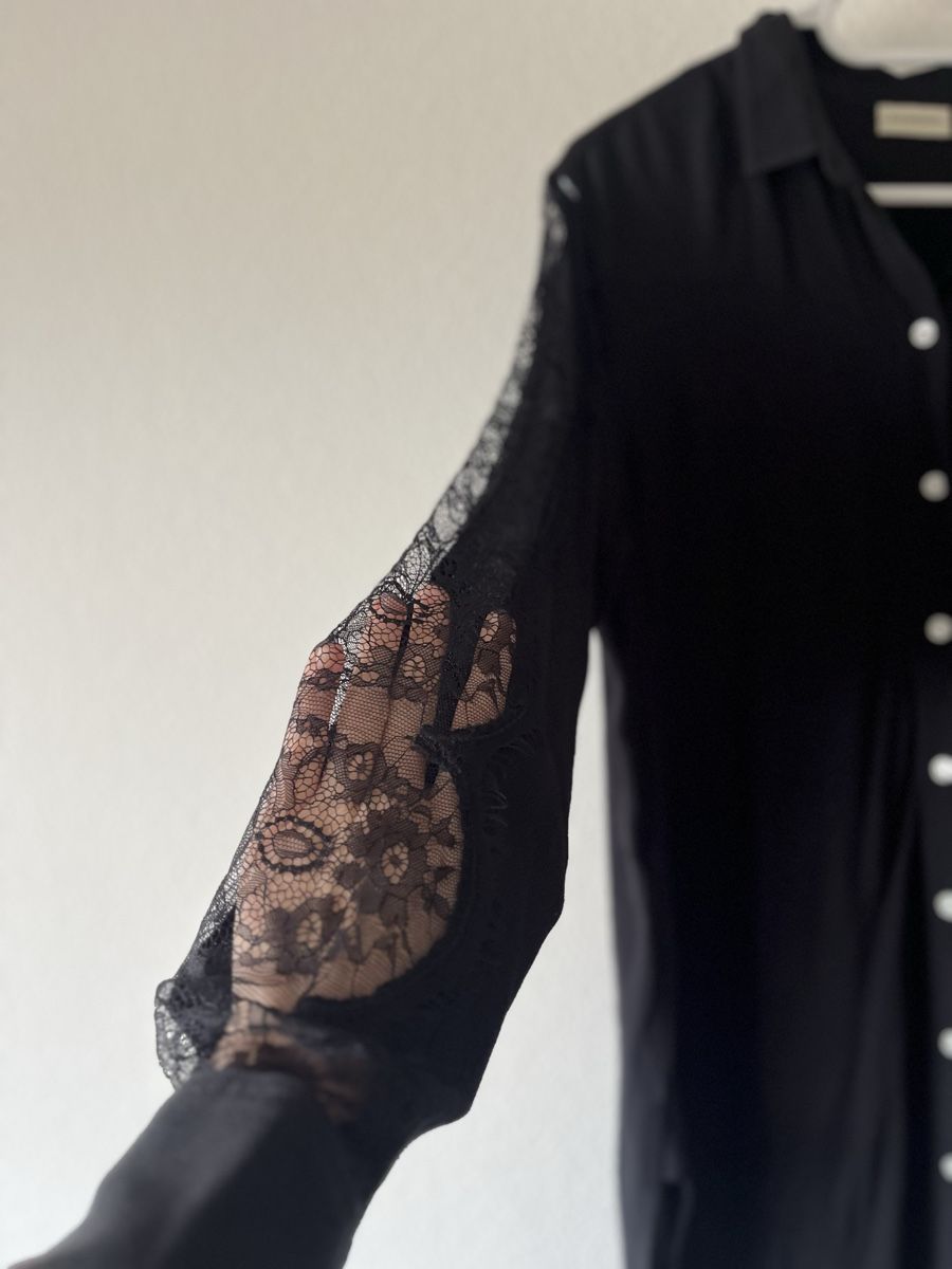 Malene Birger Camicette: By Malene Birger Bluse Schwarz Spitze 38 – Usato da Au ZH venduto da curio.concept 1