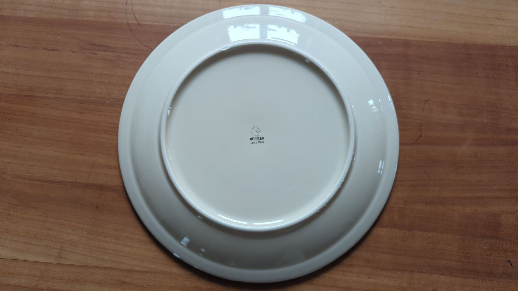 Rössler Piatti: Essteller Rössler, 25 cm, Baige – Nuovo (secondo la descrizione) da Lyss venduto da 3250er 1