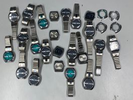 LOT ZONIKU Uhren läuft/unkontrolliert /HP02