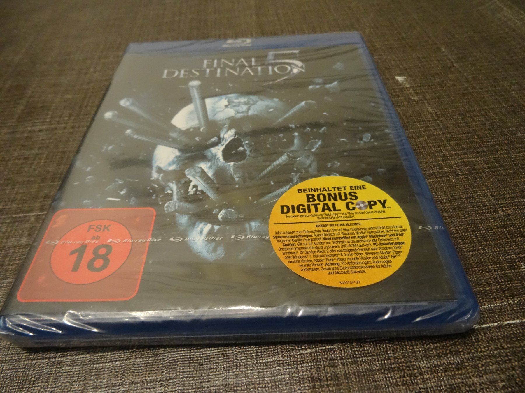 Alle DVDs: Final Destination 5 BLU-RAY NEUWARE – Neu und originalverpackt aus Olten von Disc-Verkauf