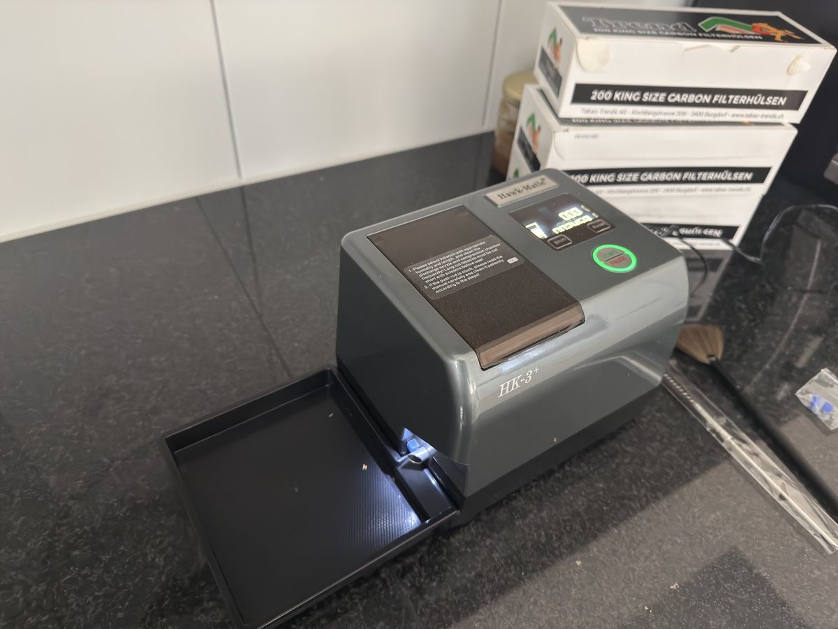 Powermatic Tutte le macchine: Zigarettenstopfmaschine Hawk-Matic HK-3+ – Usato da Winterthur venduto da Miko762