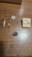 Schmuckset Silber Anhänger und Ohrstecker 800/925