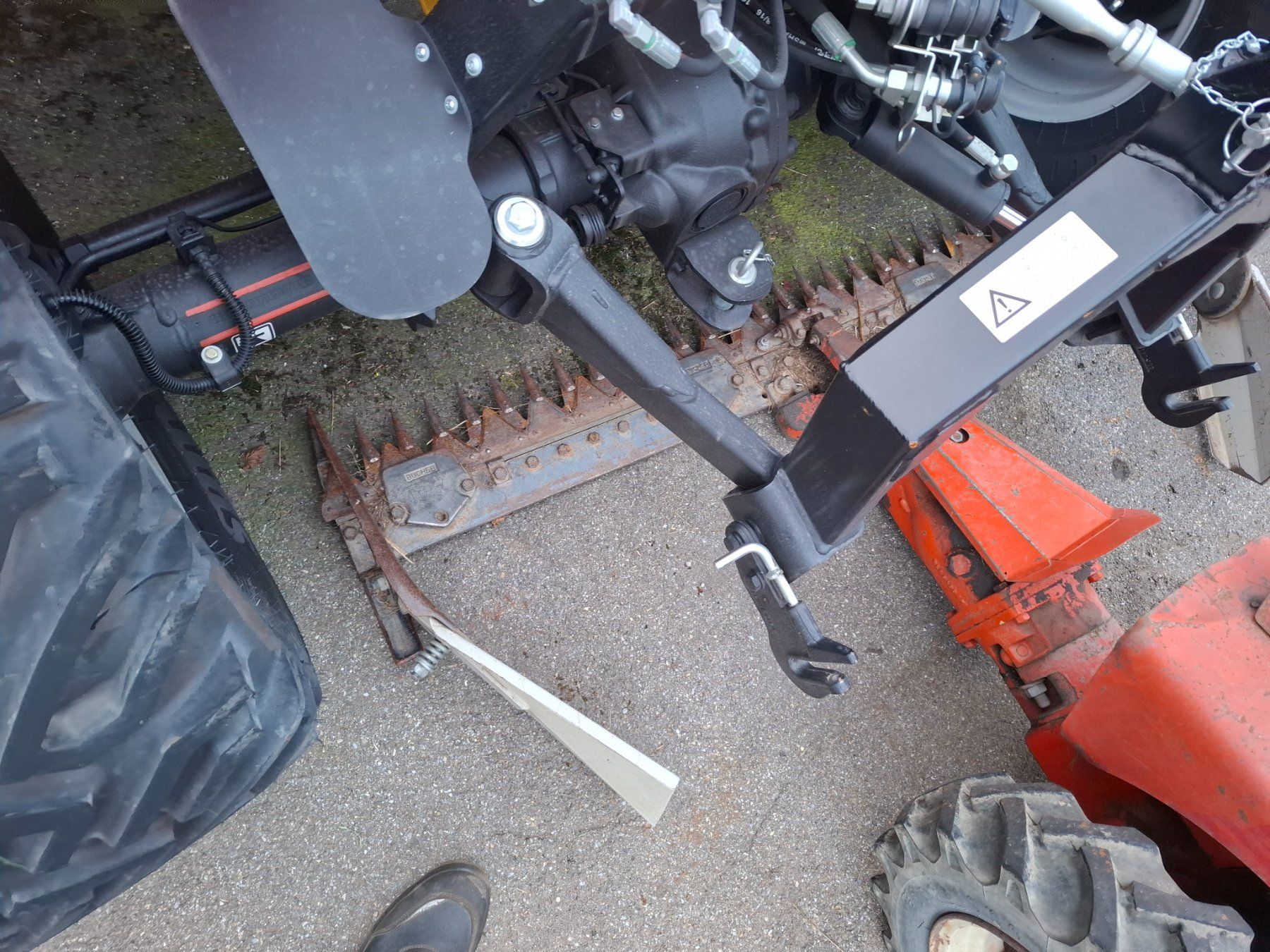 Bucher Tutte le macchine: Motormäher Bucher – Usato da Degersheim venduto da powertrac 1