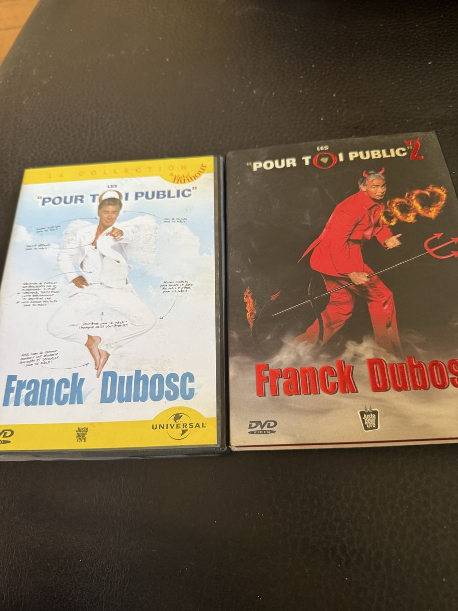 Tutti i DVDs: Franck Dubosc: Pour Toi Public 1 & 2 – Usato da Troinex venduto da grigri2020