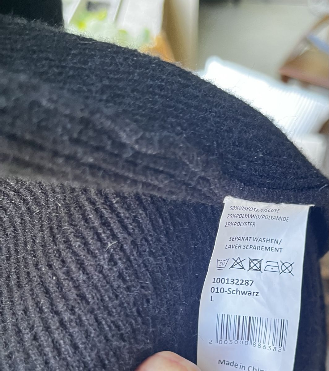 Kleider: Schwarzes Kleid / Strickkleid, Grösse L – Gebraucht aus St. Gallen von lfs_nxl8 6