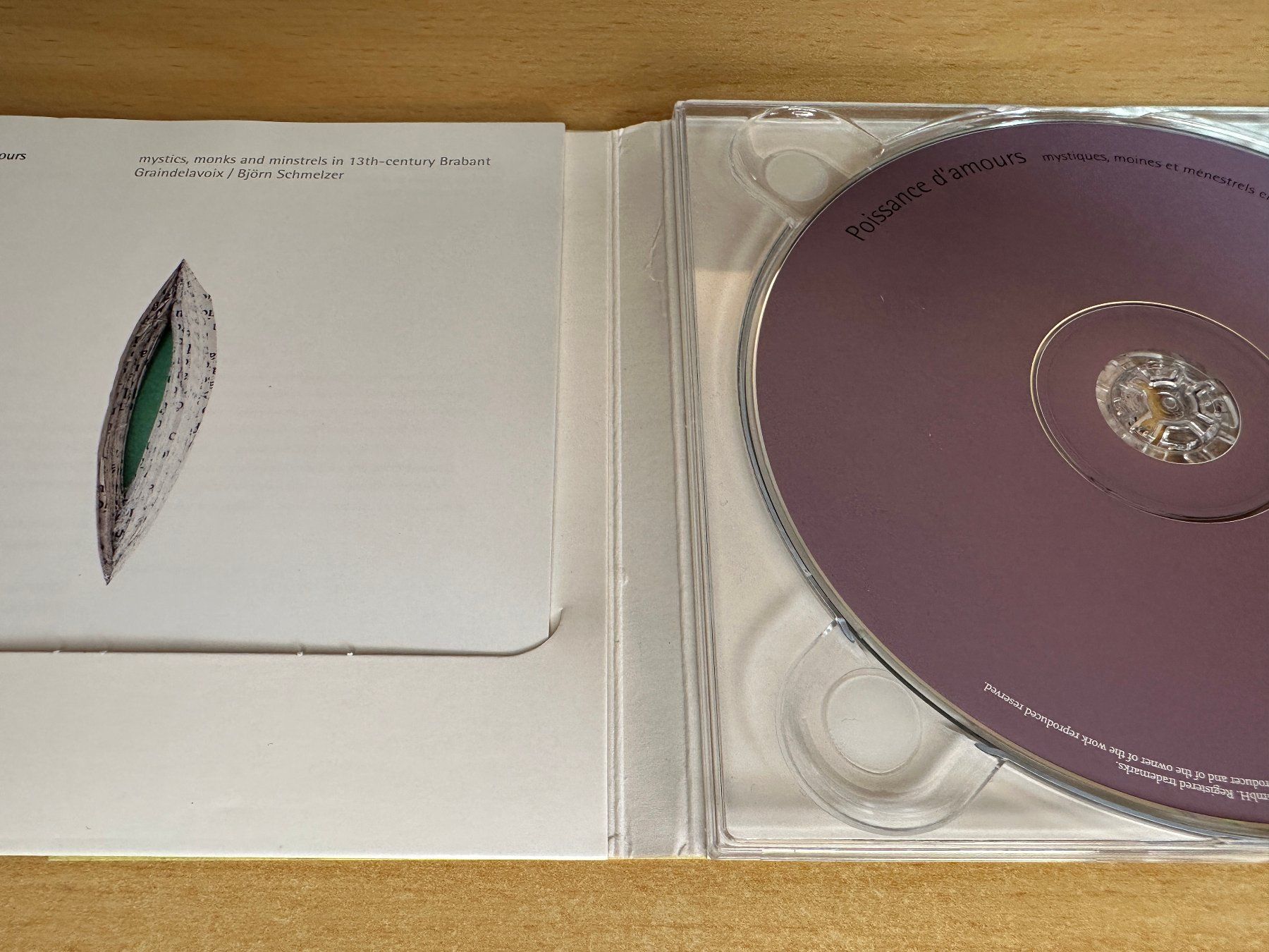 CD: Björn Schmelzer - Poissance d'amours – Usato da Rikon im Tösstal venduto da Alpenmutz 2