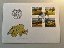 FDC 2022 aus 4er Block / selten - nicht im Abo