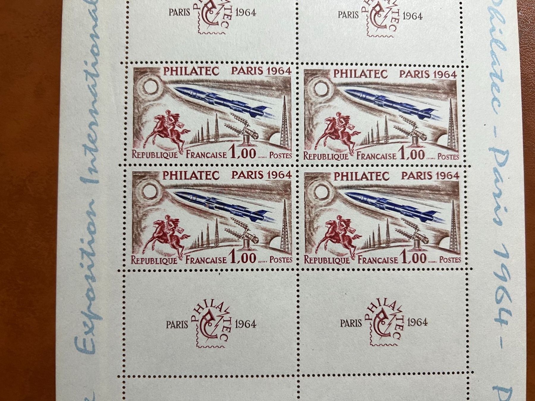 Alle Briefmarken: () Bloc Feuillet Neuf** 1964 PHILATEC PARIS – Neu und originalverpackt aus Lausanne von ffhoud 1