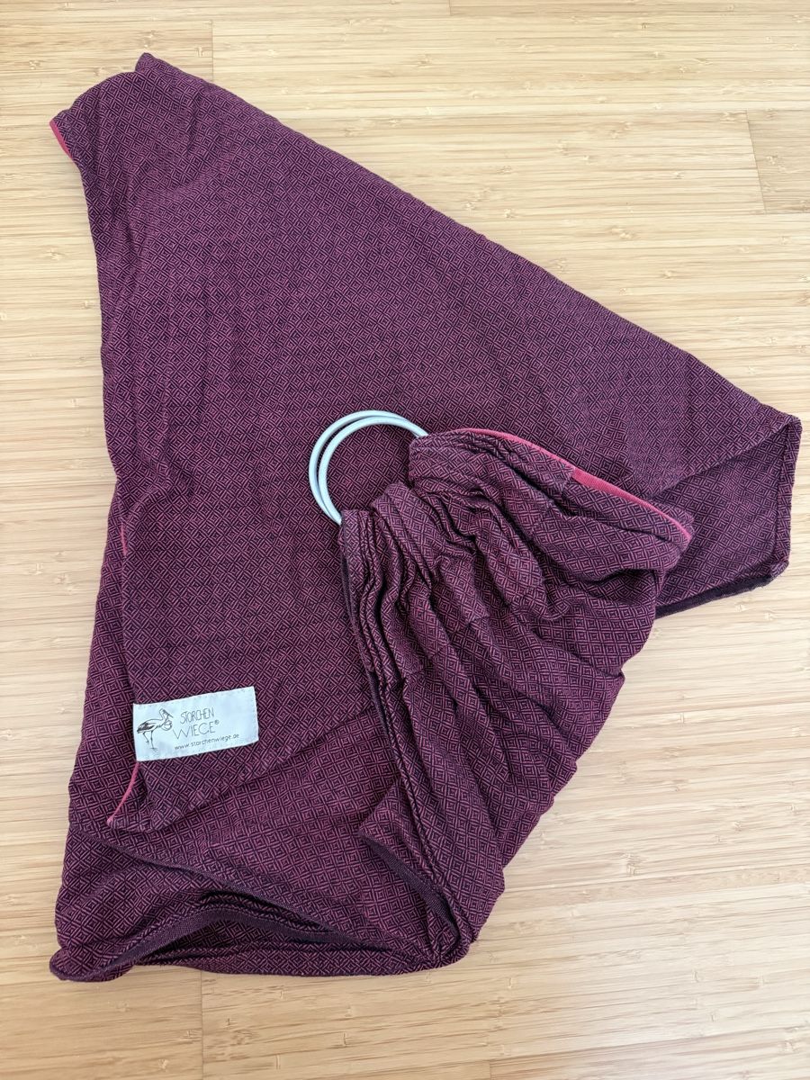 Porte-bébés ventraux & dorsaux: Storchenwiege Sling Baby-Tragetuch – Neuf (Voir description) à Basel par Madame_C 1