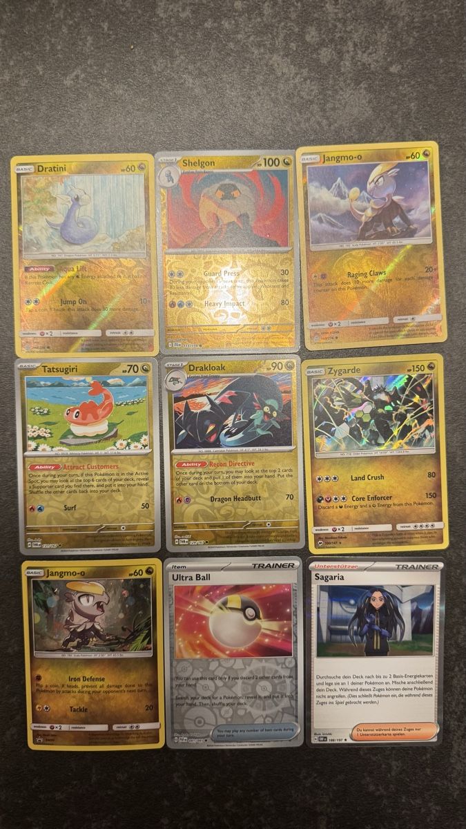Pokémon Carte collezionabili: Pokemon Karten Drachen Set, Holos – Nuovo (secondo la descrizione) da Dietlikon venduto da abd_7qwy