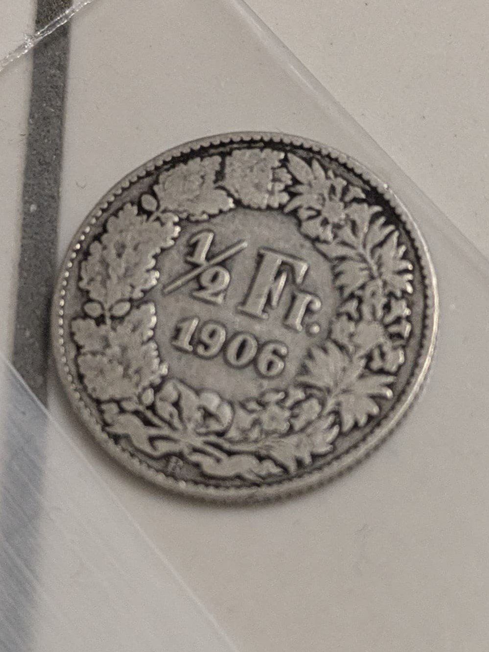 Tutti le monete: 50 Rappen 1906 – Usato da Uznach venduto da binmaley_1