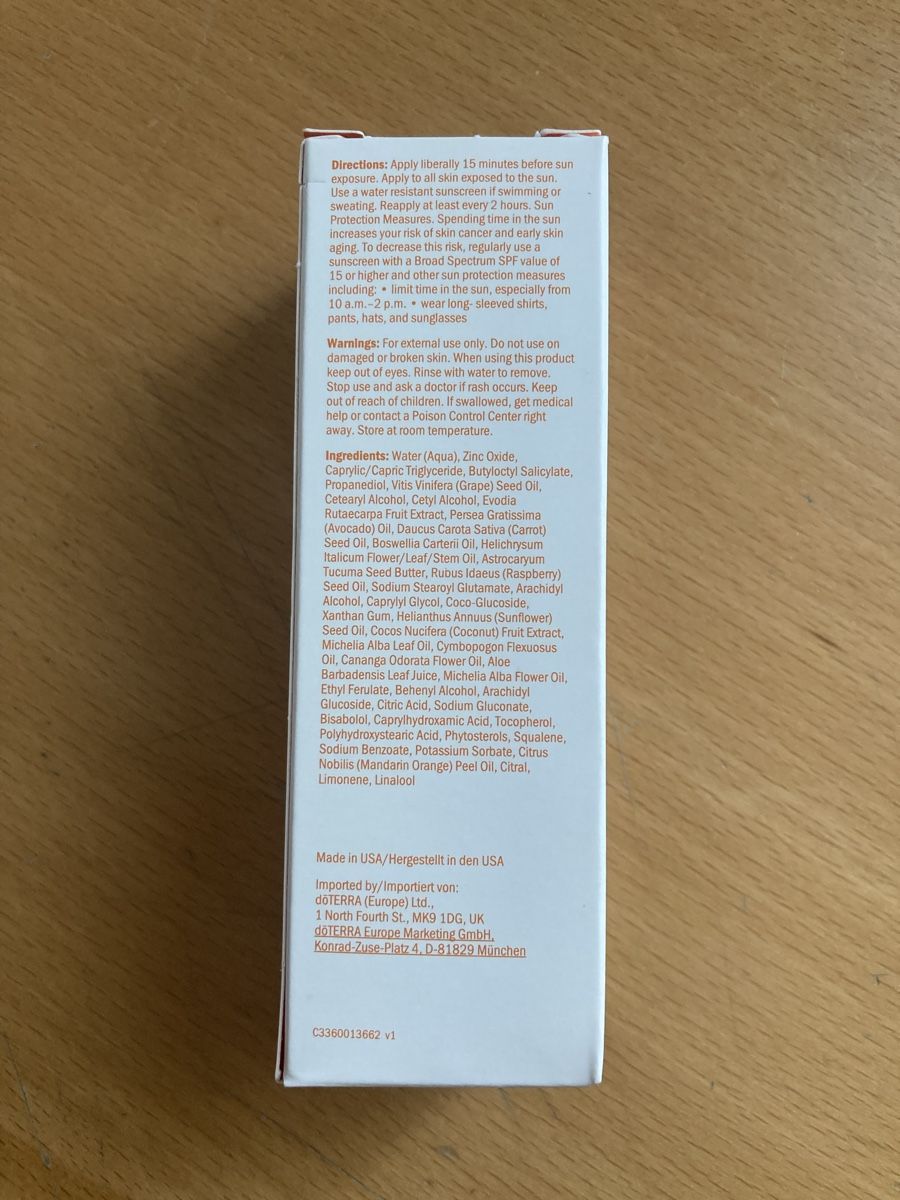 Doterra Cura del viso: DoTerra Sun Face 30 – Nuovo e nell'imballaggio originale da Aarau Rohr venduto da Goldfisch21 3