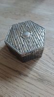 Kleine Schmuckdose versilbert