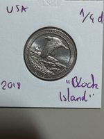 USA - 25 cents - 2018 - Block Island 