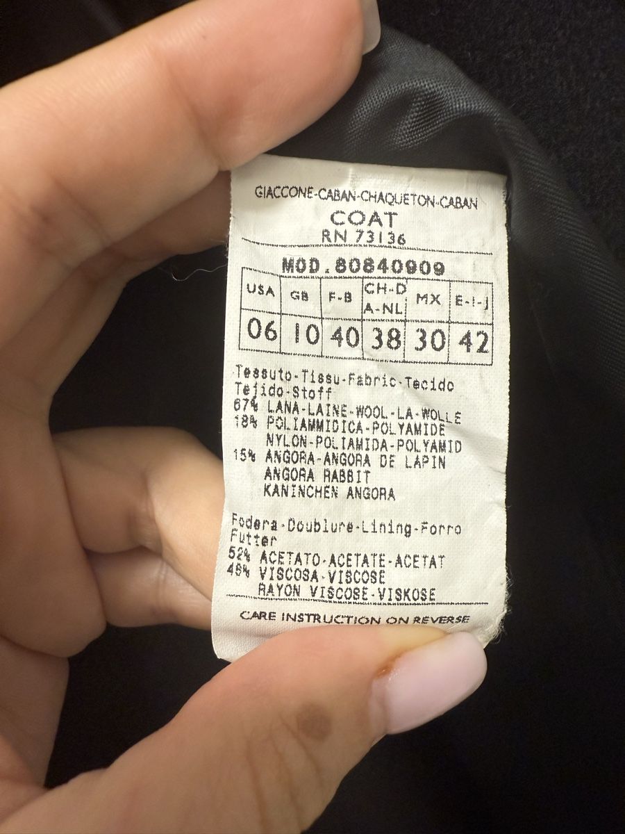Cappotti: Max&Co Black Wool Blend Coat - Size 38 – Usato da Winkel venduto da olg_5v6m 3