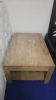 Couchtisch Holz massiv Landhausstil 120x70 cm guter Zustand