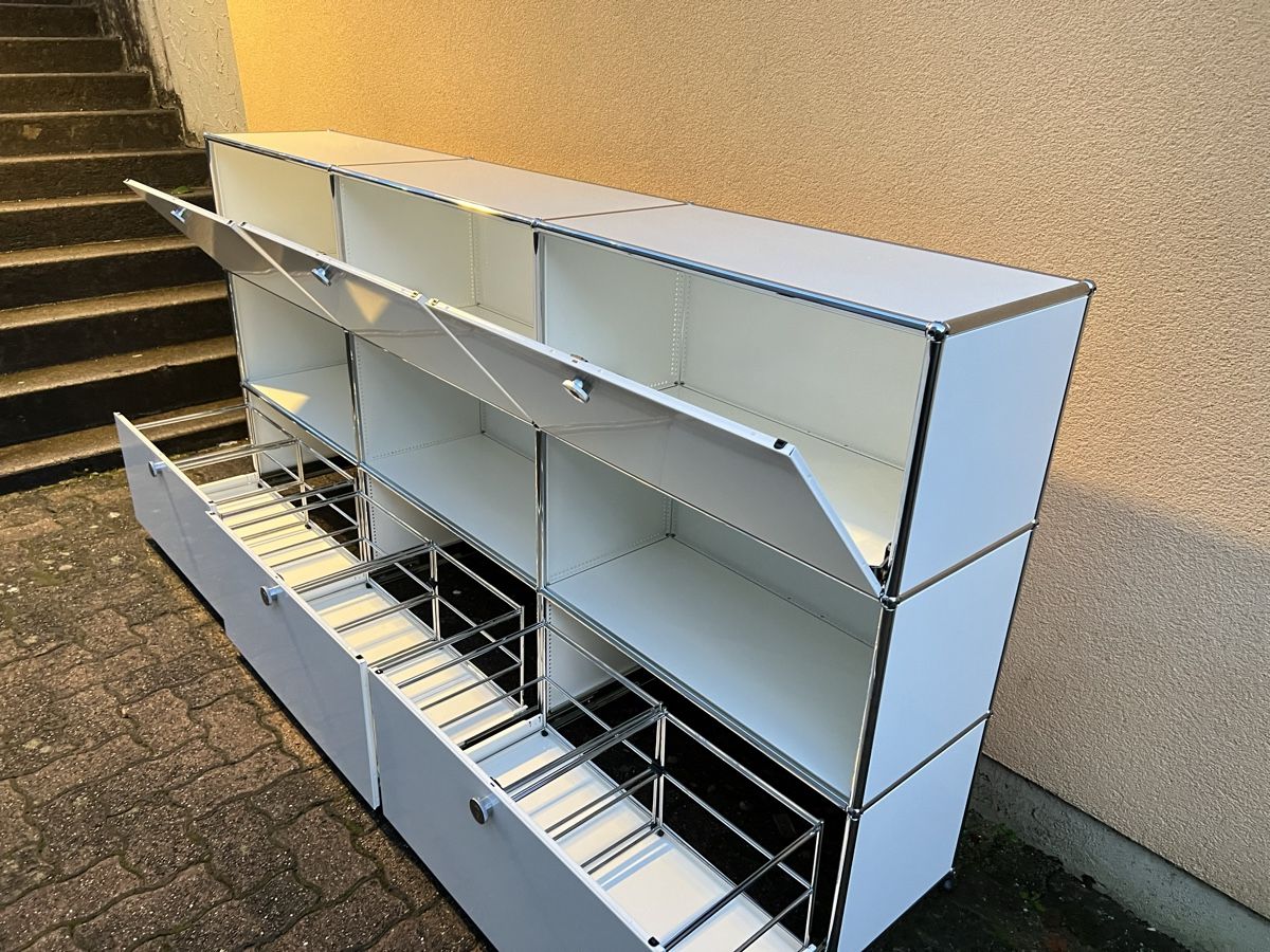 Kommoden: USM Haller Sideboard Reinweiss 3x3 – Gebraucht aus Dietikon von Kumar_Occasionen 3