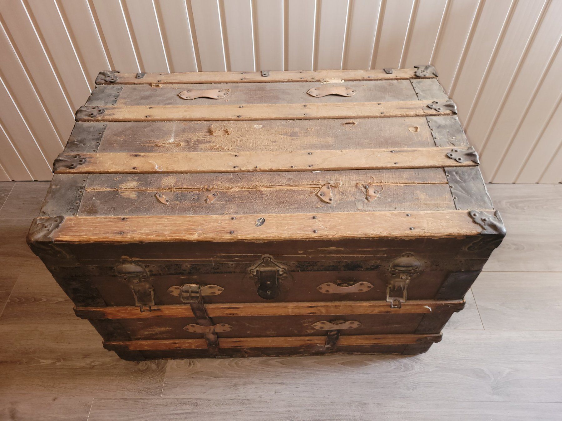 Valigie: Très ancienne malle – Difettoso da Rocourt venduto da PapyCH 1