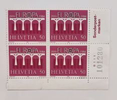 Briefmarke Schweiz 1984 Europa postfrisch