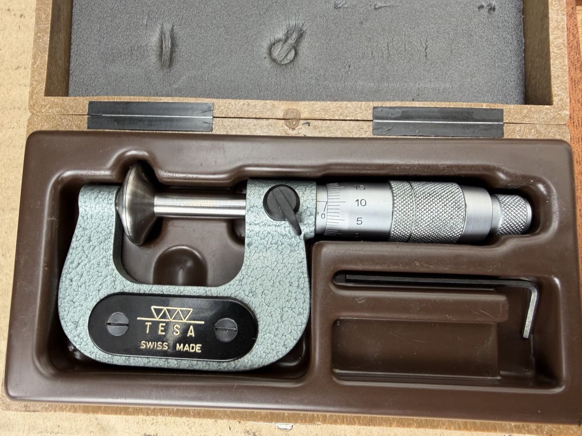 Tesa Misurare: 7 Stk Tesa Mikrometer 75-100mm 50-7 – Usato da Necker venduto da liq24 3