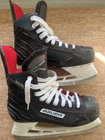 Eishockeyschlittschuhe Bauer NS schwarz gebrauchter Zustand