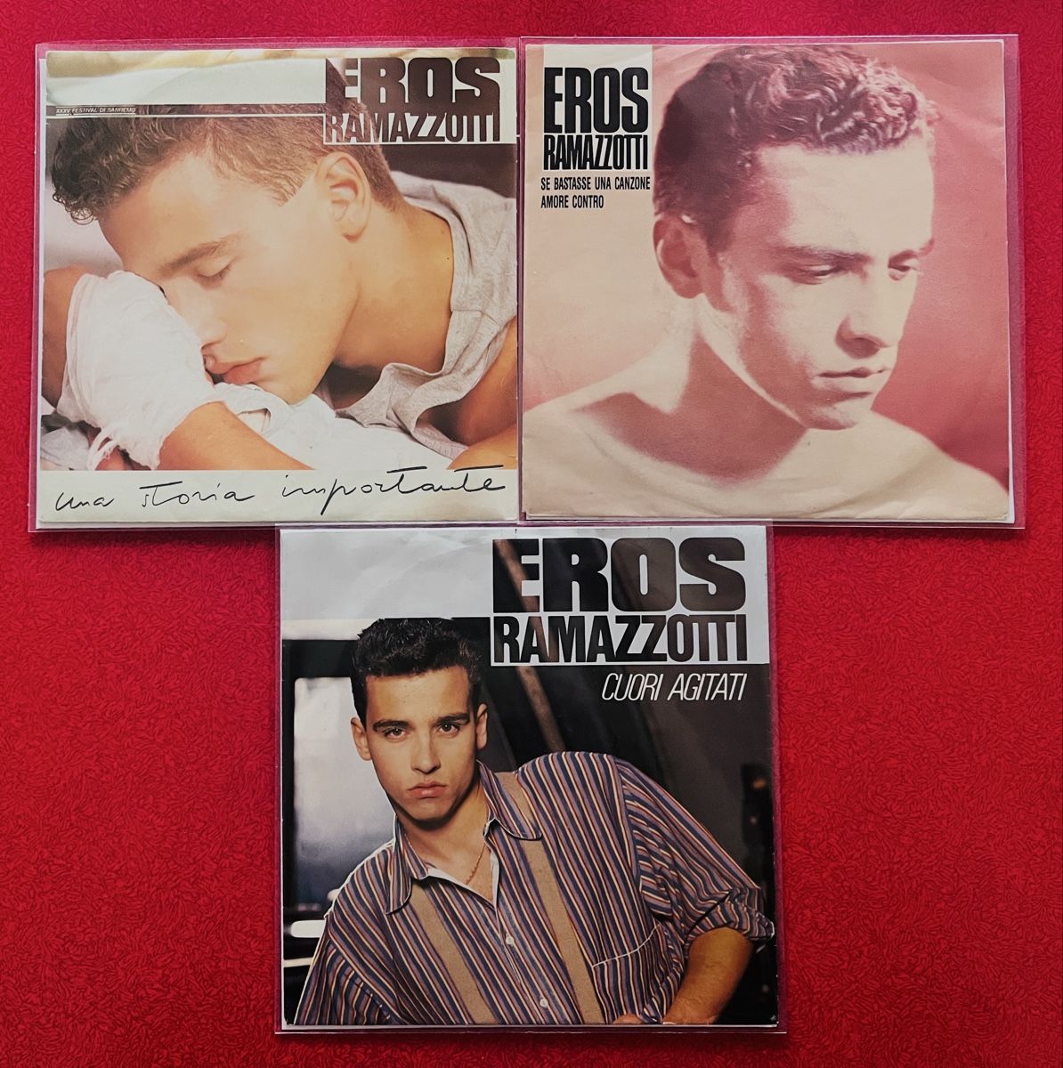 Schallplatten: Eros Ramazzotti - 3 Singles – Gebraucht aus Wädenswil von Buddha8