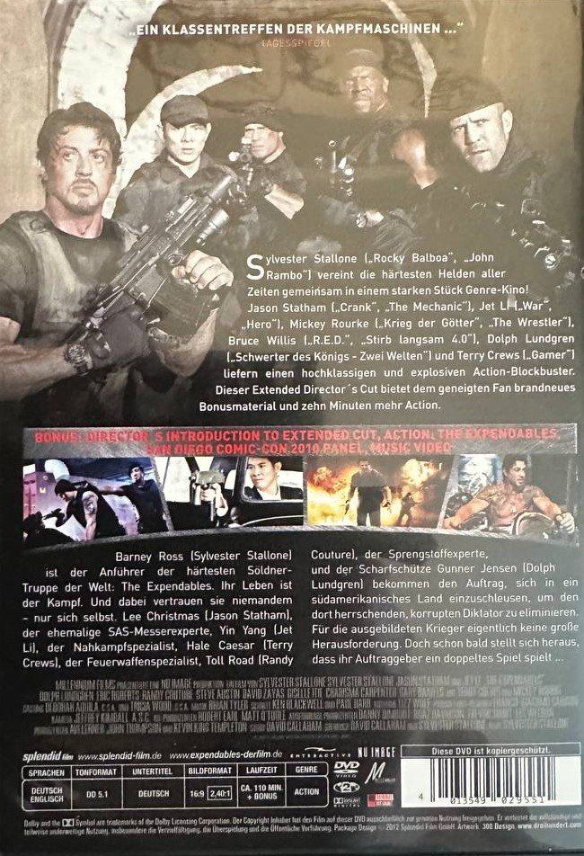 Tutti i DVDs: 4 DVDs The Expendables 1-4 Action Filme – Usato da Beringen venduto da Mantafisch1 2