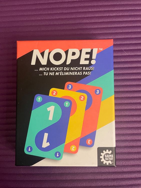 Kartenspiel NOPE! Kaufen auf Ricardo