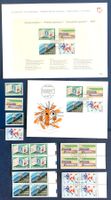 1990 Sondermarken FDC + Viererblock + Einzel ET + Div.
