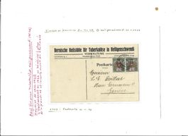 lettre philatélique, Briefmarkenbrief
