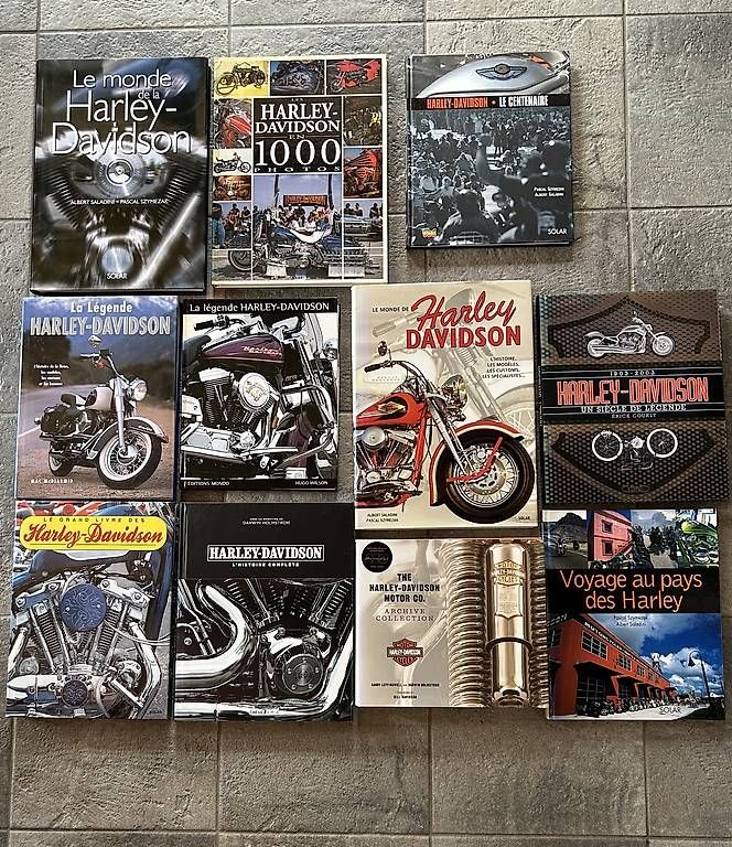 Libri: Livres sur les Harley-Davidson – Usato da Savièse venduto da clauda023