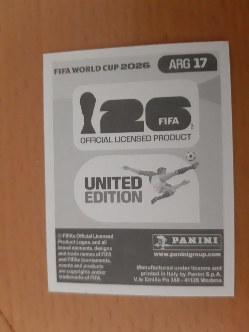 Panini Carte collezionabili: Panini WM 2026 Messi & Team Argentina – Nuovo (secondo la descrizione) da Ittigen venduto da Footygol 1